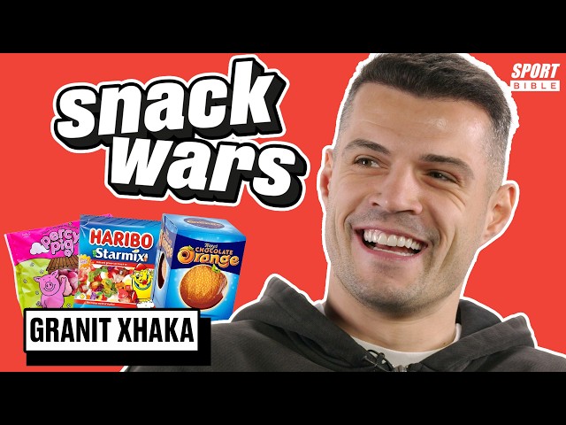 Footballer Granit Xhaka Rates British & Rest Of The World Food | Snack Wars
