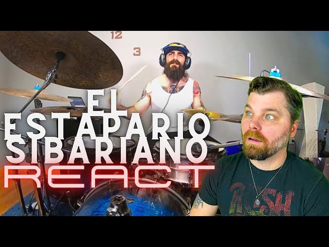 El Estepario Siberiano Aha Take On Me Metal Drummer's Reaction #reaction #metal