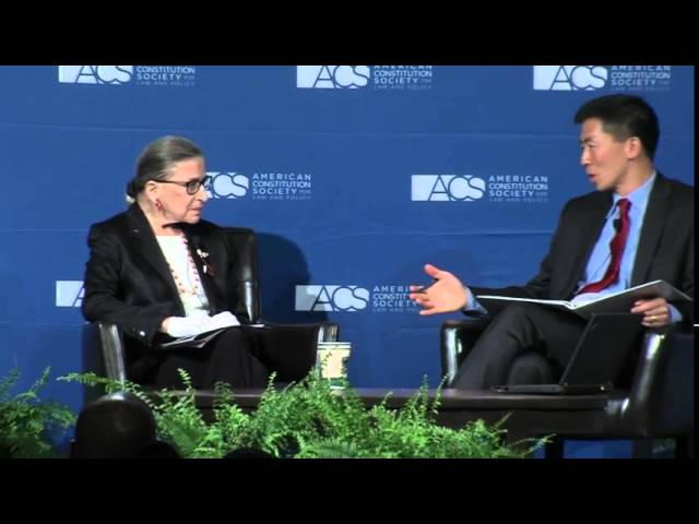 Justice Ruth Bader Ginsburg in Conversation with California Associate Justice Goodwin Liu