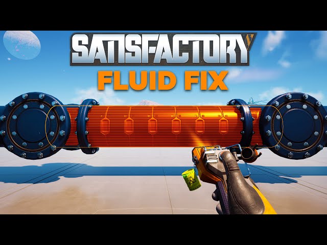 This Guide "WILL" Fix Your Fluid Issues In Satisfactory!