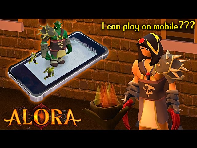 ALORA IS THE BIGGEST OSRS RSPS WITH TONS OF CONTENT & MOBILE!