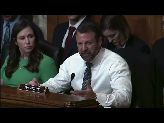 Sen. Mullin Backs Marco Rubio's MAGA State Department: "The taxpayers want accountability"