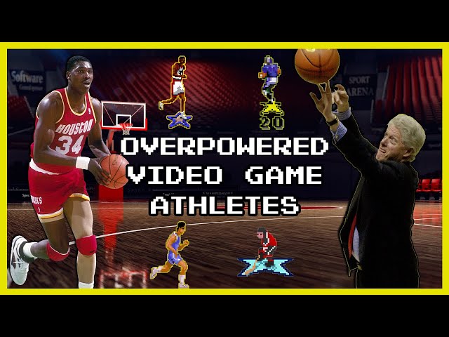 Overpowered Video Game Athletes (16-bit Edition) - SNESdrunk