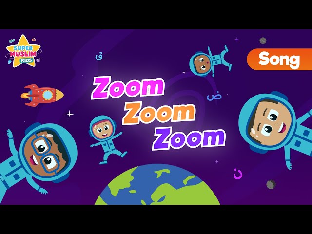 Zoom Zoom Zoom - Islamic Space Adventure - Song for Kids (Nasheed) - Vocals Only - Muslim Version