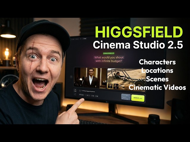Higgsfield Cinema Studio 2.5 – Cast-to-Cut AI Cinematic Videos With Character Consistency