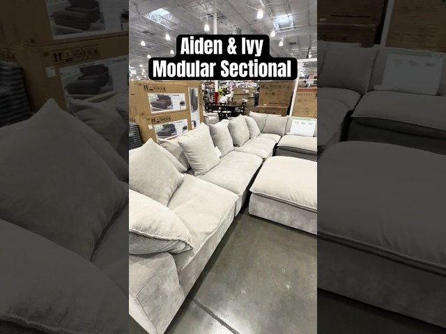 Aiden & Ivy Sereen Modular Sectional at Costco: Stylish, Comfy & On Sale! 🛋️🔥