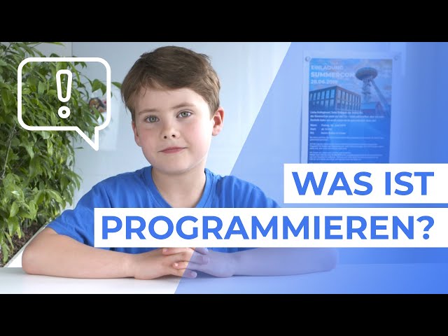 Was ist Programmieren? IT-Begriffe von Kindern erklärt