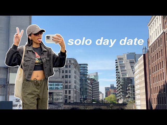 Taking myself on a SOLO DAY DATE! Come thrifting with me, street food, & soaking up that Vitamin D 🌞