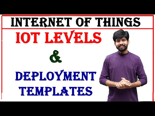 IoT levels and deployment templates, level 1, 2, 3, 4, 5, 6 | iot | unit-1 | internet of things