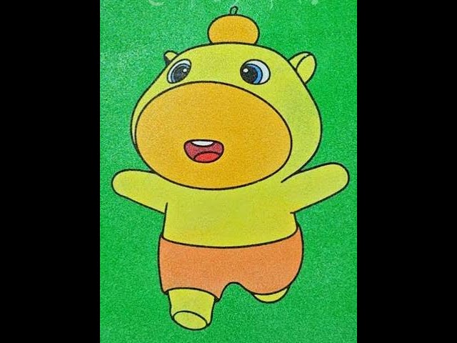 Sand art, stress relief, baby otter Lulu, immersive, soothing