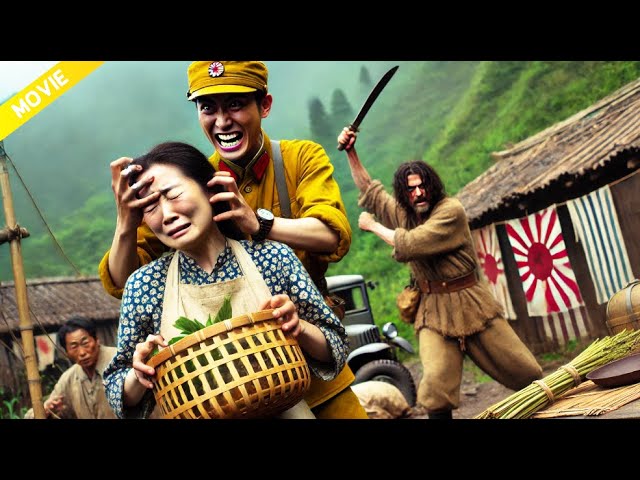 Anti-Japanese Film:Wife Brutally Raped by Japanese Troops,Husband Takes Up His Blade to Avenge Her.