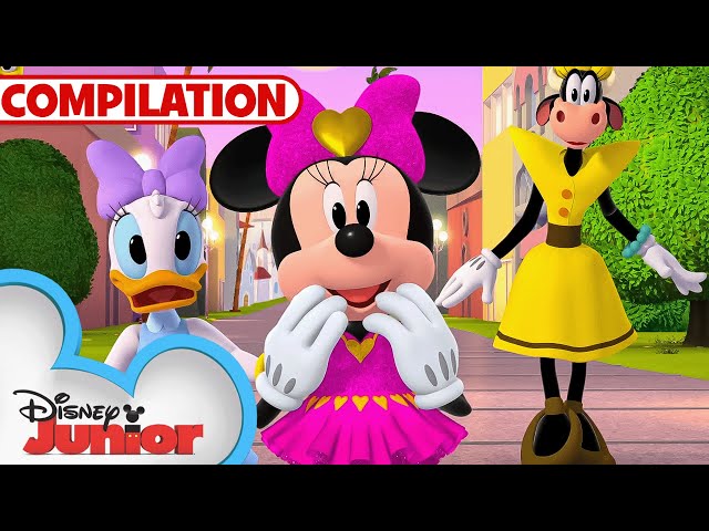 Minnie's Bow-Toons! | NEW 20 Minute Compilation | Part 4 | Party Palace Pals | @disneyjr