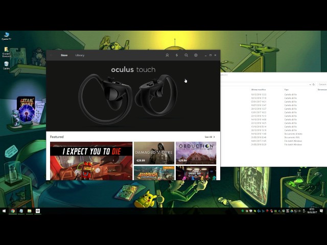 Come disattivare il messaggio di errore negli Oculus Rift