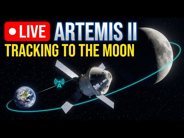 🚀 LNASA Artemis 2: Orion Heading Home! Real-Time AROW Telemetry & DSN Signal Status