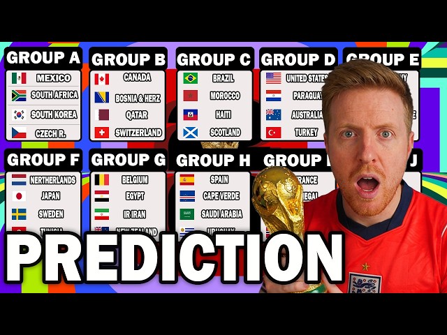 *FINAL* Full World Cup 2026 Prediction – HUGE Upsets Coming 👀🔥