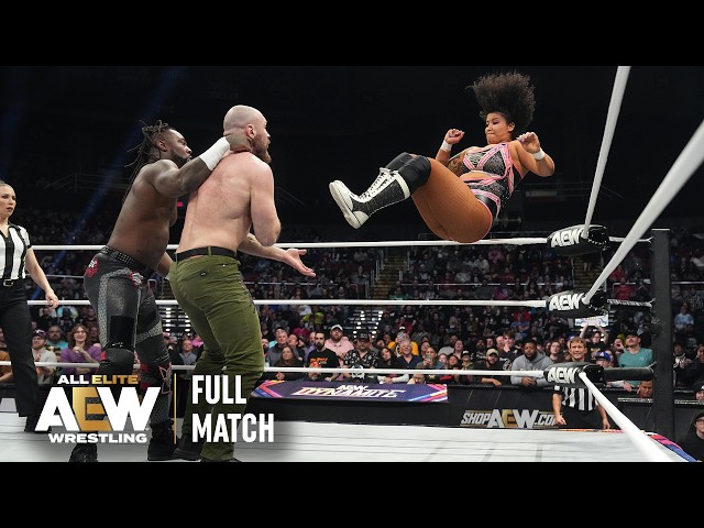 FULL MATCH: Jon Moxley & Marina Shafir vs Swerve Strickland & Willow Nightingale | AEW Dynamite 2025