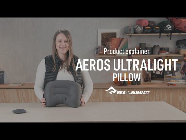 Aeros Ultralight Pillow | Comfy Supportive Pillow for Camping