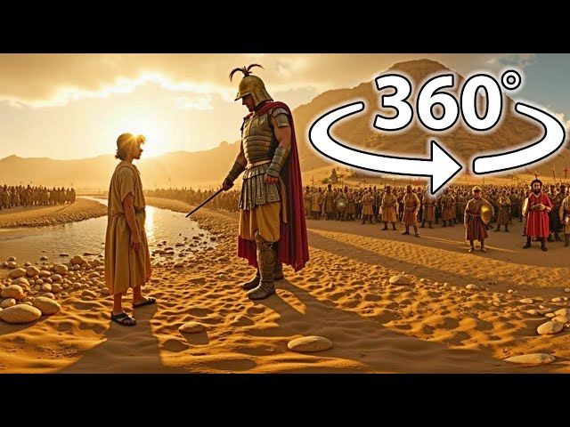 360 / VR Video - David And Goliath / The Faith That Defeated a Giant