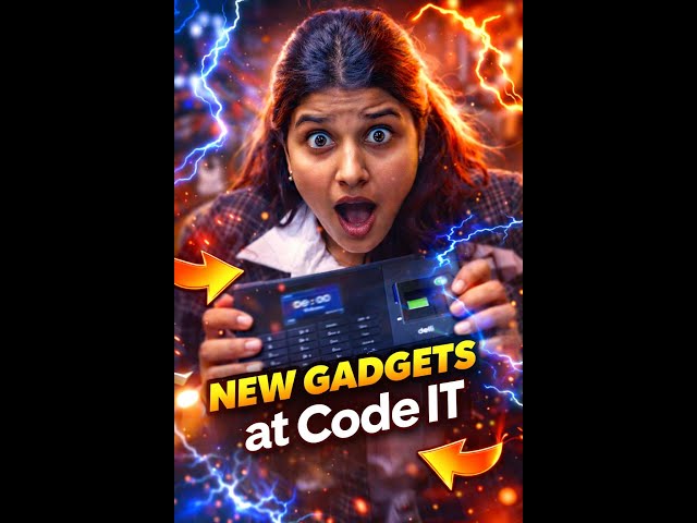 New gadgets at Code IT