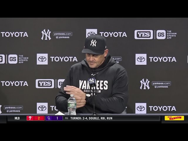 Aaron Boone on wild win over Marlins