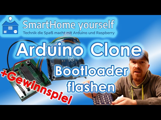Eigener Arduino Clone, Bootloader flashen, Sketch mit FTDI Programmer hochladen + Gewinnspiel