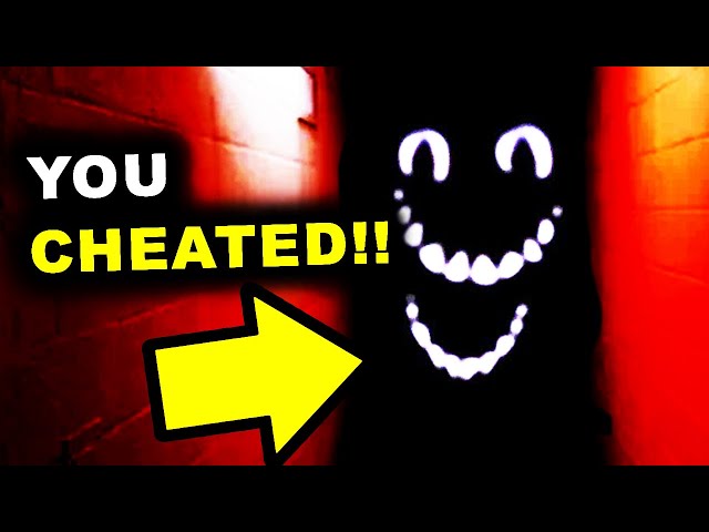 Don't try to CHEAT in the Backrooms...