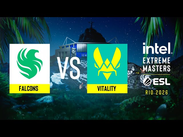 Falcons vs. Vitality - IEM Rio 2026 - Group A