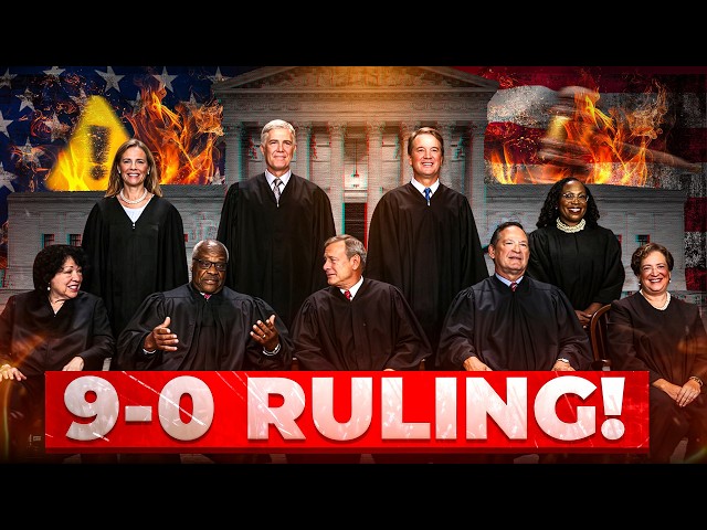 Supreme Court Issues 9-0 Unanimous Decision With Major Nationwide & Constitutional Implications!