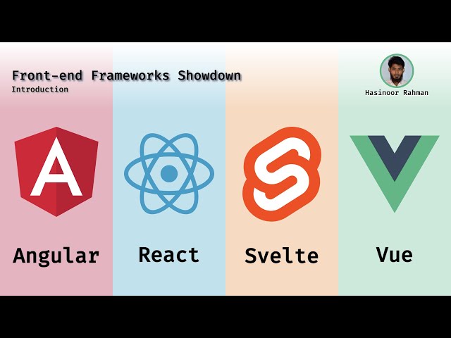 00. Front-end Frameworks Showdown: Angular vs React vs Svelte vs Vue | Introduction