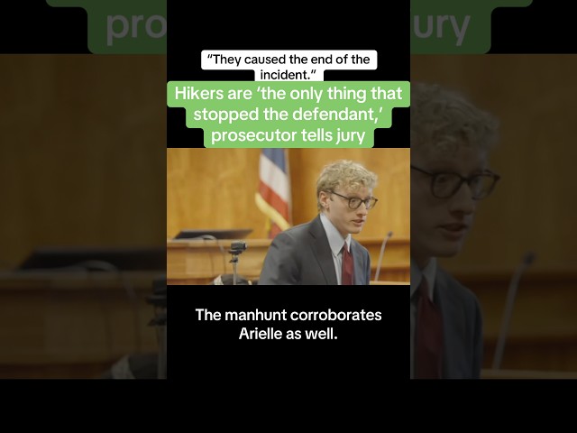 Hikers 'Are The Only Thing That Stopped' Attempted Murder Defendant, Prosecutor Argues