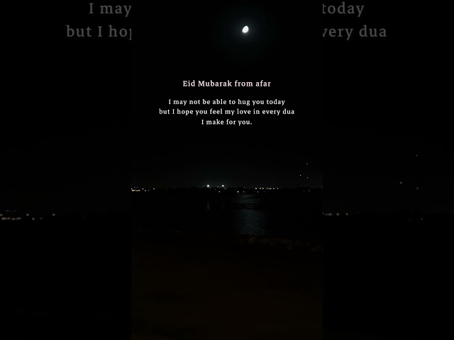 Eid Mubarak from Miles Away 💔Missing My Family Today