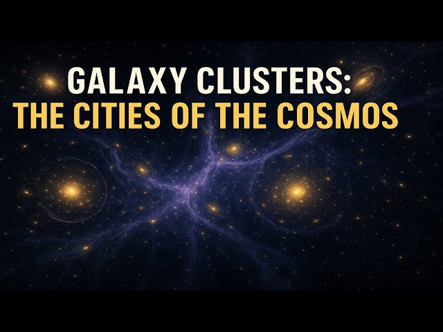 Galaxy Clusters Explained – The Hidden Cities of the Universe