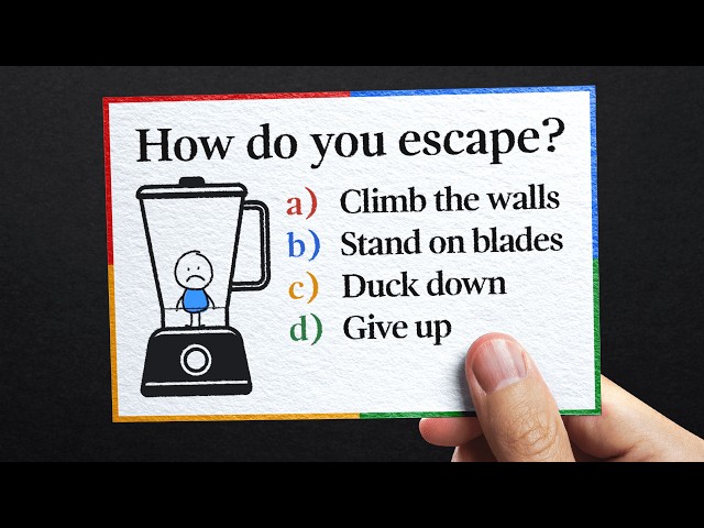 The Blender Question Everyone Gets Wrong