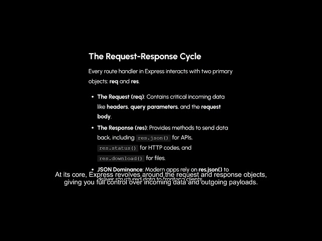 Mastering Express.js: A Practical Guide for Modern Node.js and Next.js APIs