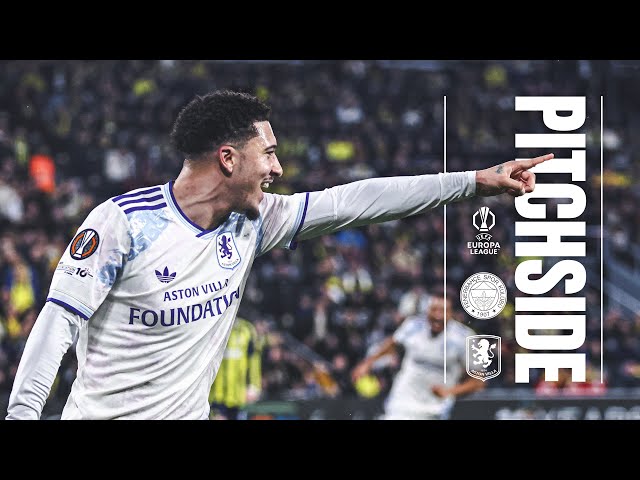 Sancho on target in Istanbul 🤩⚽️ | PITCHSIDE | Fenerbahçe v Aston Villa