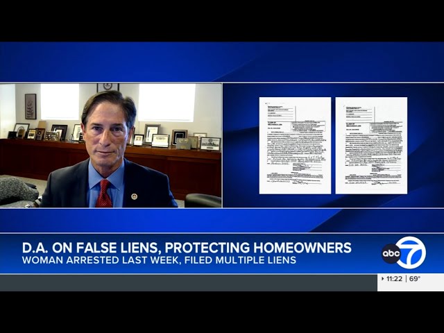 DA Hochman Speaks to ABC7's Tim Caputo About Multimillion-Dollar Real Estate Fraud Case