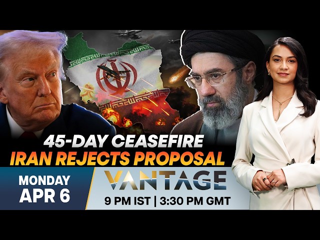US Iran War LIVE: Iran Rejects Ceasefire Proposal Despite Trump's Threats | Vantage on Firstpost