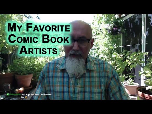 Favorite Comic Book Artists: Barry Windsor-Smith, Simon Bisley, Mike Allred, Wally Wood Dave Stevens