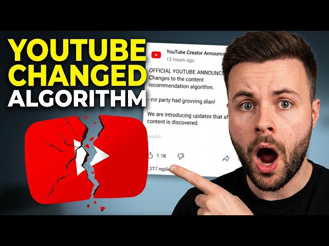 YouTube's New Algorithm Just Changed EVERYTHING (What To Do Now)