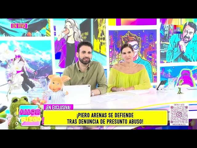 Amor y Fuego - ABR 06 - PIERO ARENAS SE DEFIENDE TRAS DENUNCIA DE PRESUNTO ABUSO | Willax