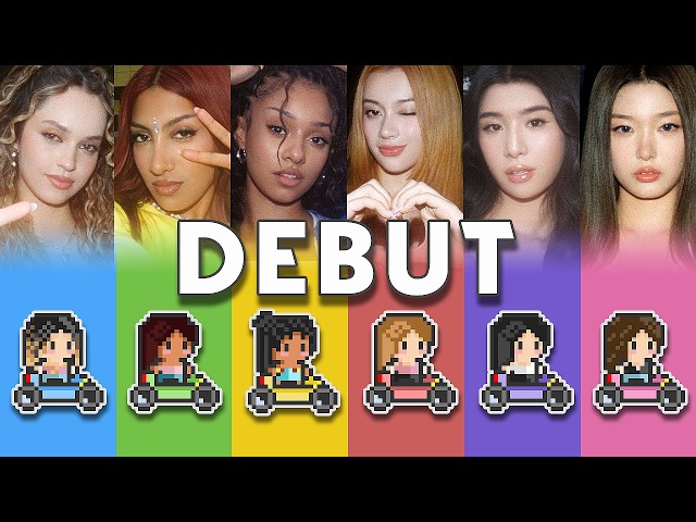 KATSEYE "DEBUT" but it's a Kart Race! 🏎️💨