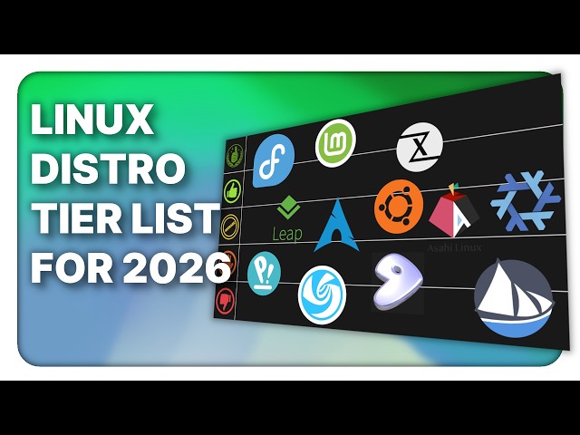 Ranking Linux distributions for 2026: not your average tier list !