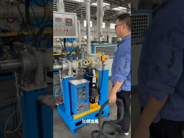 baian smallest rubber extruder / 30mm rubber product extrusion machine-whatsapp:8613967618405