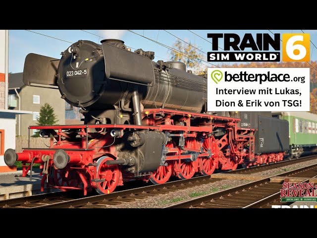 Neckartalbahn & BR 23 Dampflok: Talk mit TSG-Entwickler Lukas, Dion & Eric | TRAIN SIM WORLD 6 #32