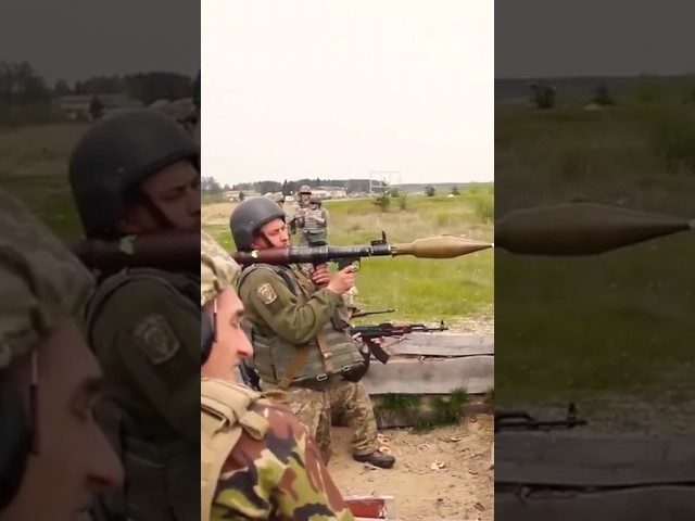 #rpg #fire #ukraine #soldiers #training #target #army  #shorts #shortsvideo #viral