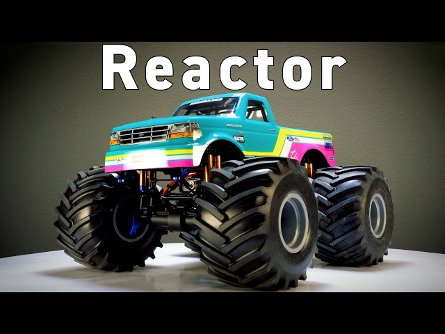 The JConcepts Reactor Retro RC Monster Truck