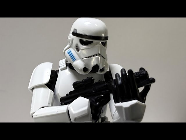 STAR WARS STORMTROOPER | Blokees Champion Class Model Kit | Speed Build & Review