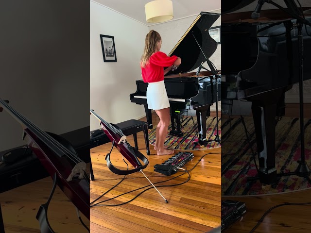 Epic Live Looping Performance / Piano, Cello & Trumpet by Ella Jay