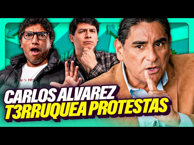 CARLOS ALVAREZ TERRUQUEÓ PROTESTAS CONTRA DINA | HABLA GOOD