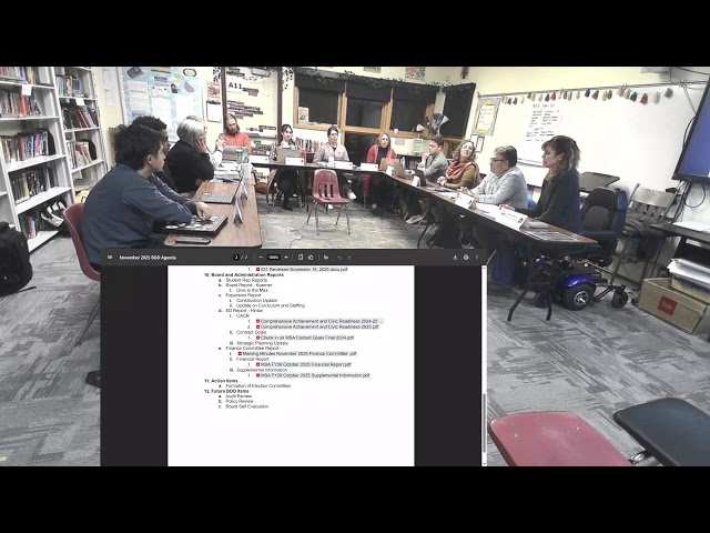 November 18th, 2025 - BOD Meeting